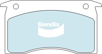 Bendix-AU DB1028 HD - Brake Pad Set, disc brake car-mod.net