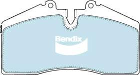 Bendix-AU DB1355 SRT - Brake Pad Set, disc brake car-mod.net