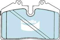 Bendix-AU DB1356 SRT - Brake Pad Set, disc brake car-mod.net