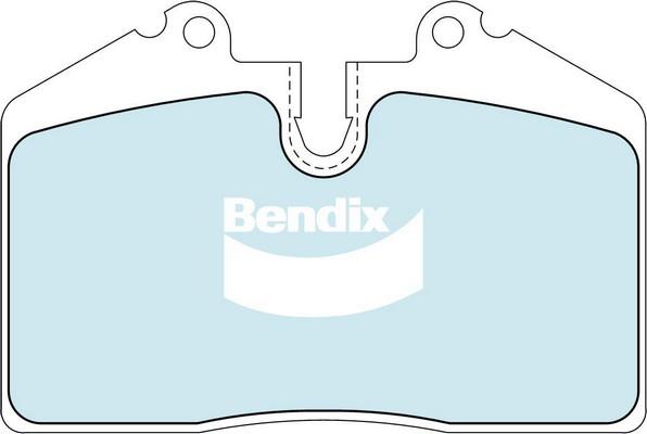 Bendix-AU DB1356 ULT - Brake Pad Set, disc brake car-mod.net