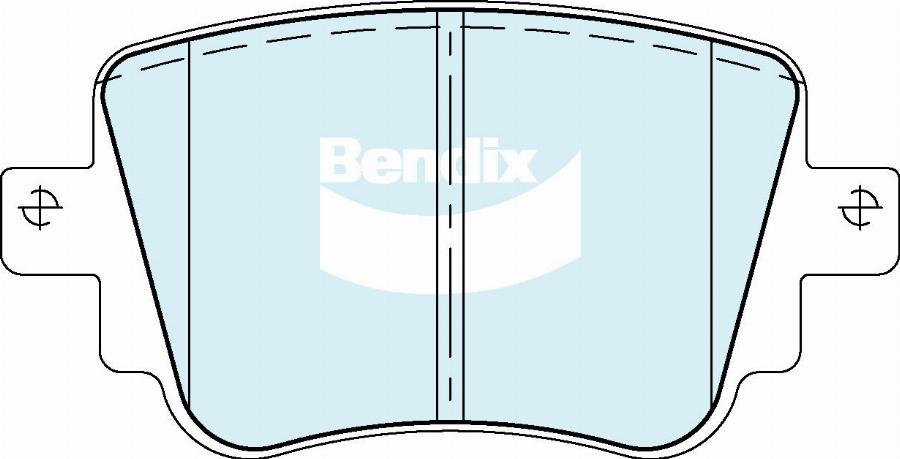 Bendix-AU DB2626 EURO+ - Brake Pad Set, disc brake car-mod.net