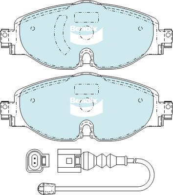 Bendix-AU DB2383 EURO+ - Brake Pad Set, disc brake car-mod.net