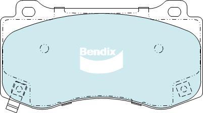 Bendix-AU DB2259 HD - Brake Pad Set, disc brake car-mod.net
