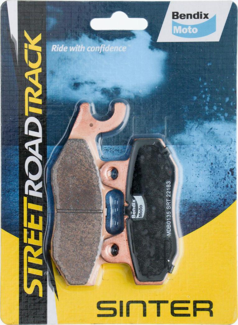 Bendix-AU MDB0135 SRT - Brake Pad Set, disc brake car-mod.net