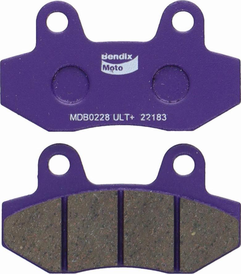 Bendix-AU MDB0228 ULT+ - Brake Pad Set, disc brake car-mod.net