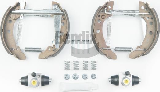 BENDIX Braking BXK5008 - Drum Brake Shoe Set car-mod.net