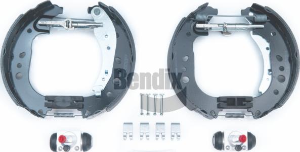 BENDIX Braking BXK1292 - Drum Brake Shoe Set car-mod.net