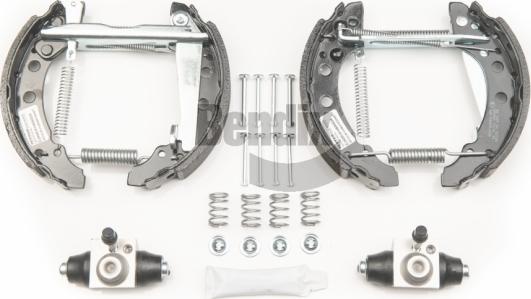 BENDIX Braking BXK3008 - Drum Brake Shoe Set car-mod.net