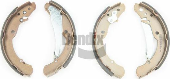 BENDIX Braking BXS1096 - Drum Brake Shoe Set car-mod.net