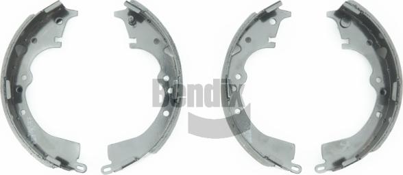 BENDIX Braking BXS1093 - Drum Brake Shoe Set car-mod.net