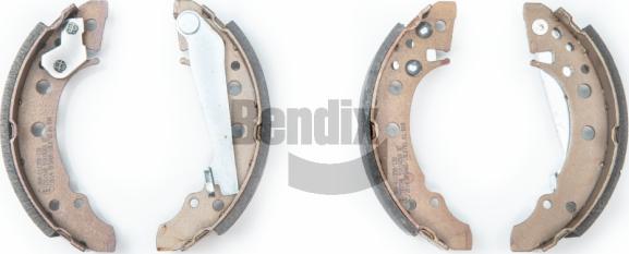 BENDIX Braking BXS1008 - Drum Brake Shoe Set car-mod.net