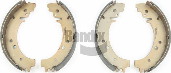 BENDIX Braking BXS1016 - Drum Brake Shoe Set car-mod.net