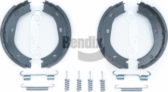 BENDIX Braking BXS1012 - Brake Shoe Set, parking brake car-mod.net