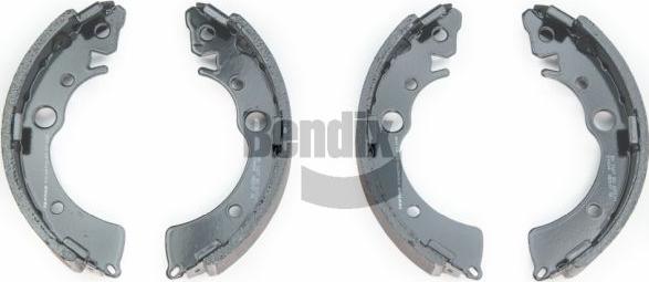 BENDIX Braking BXS1080 - Drum Brake Shoe Set car-mod.net