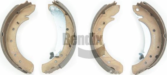 BENDIX Braking BXS1088 - Drum Brake Shoe Set car-mod.net