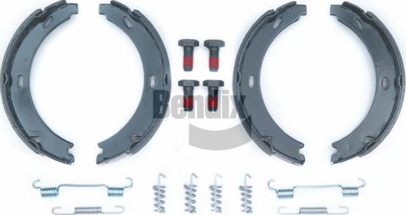 BENDIX Braking BXS1024 - Brake Shoe Set, parking brake car-mod.net