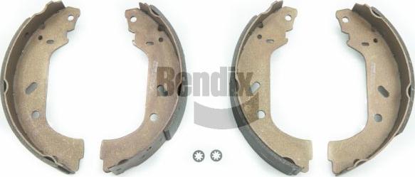 BENDIX Braking BXS1072 - Drum Brake Shoe Set car-mod.net