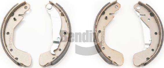 BENDIX Braking BXS1140 - Drum Brake Shoe Set car-mod.net