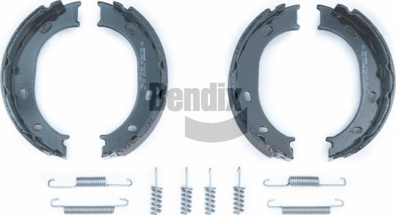 BENDIX Braking BXS1119 - Brake Shoe Set, parking brake car-mod.net
