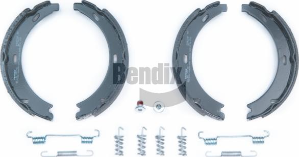 BENDIX Braking BXS1132 - Brake Shoe Set, parking brake car-mod.net