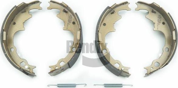 BENDIX Braking BXS1127 - Drum Brake Shoe Set car-mod.net