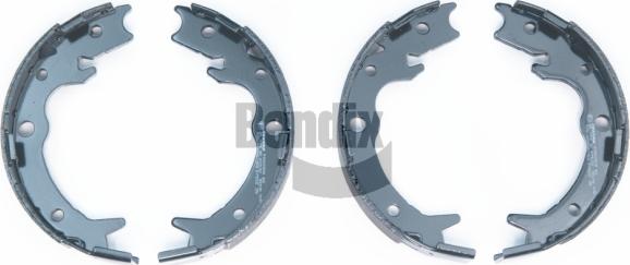 BENDIX Braking BXS1178 - Brake Shoe Set, parking brake car-mod.net