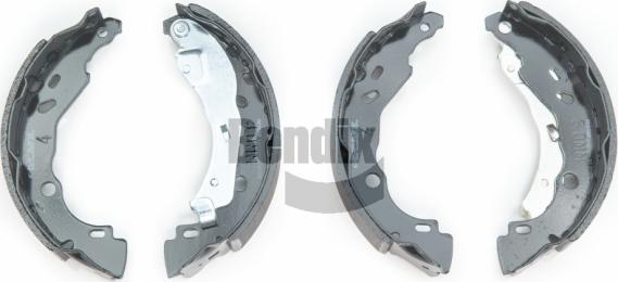 BENDIX Braking BXS1302 - Drum Brake Shoe Set car-mod.net