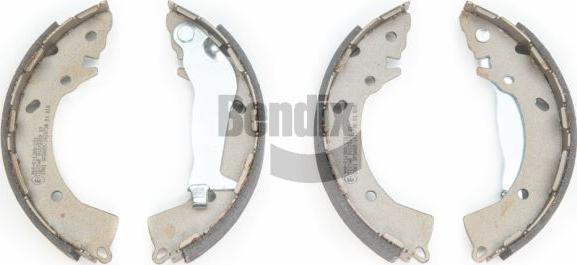 BENDIX Braking BXS1245 - Drum Brake Shoe Set car-mod.net