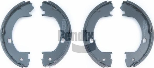 BENDIX Braking BXS1241 - Brake Shoe Set, parking brake car-mod.net