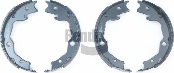 BENDIX Braking BXS1220 - Brake Shoe Set, parking brake car-mod.net
