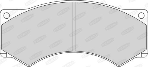 Beral 2901723004034224 - Brake Pad Set, disc brake car-mod.net