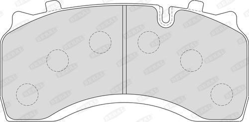 Beral 2914230004045724 - Brake Pad Set, disc brake car-mod.net