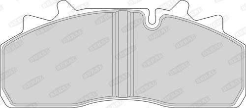 Beral 2915930004045684 - Brake Pad Set, disc brake car-mod.net