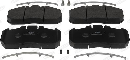 Beral 2913130004195684 - Brake Pad Set, disc brake car-mod.net