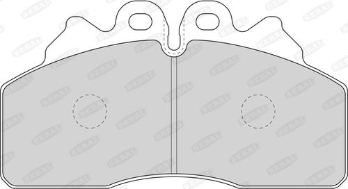 Beral 2925627004034224 - Brake Pad Set, disc brake car-mod.net
