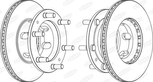 Beral BCR108A - Brake Disc car-mod.net