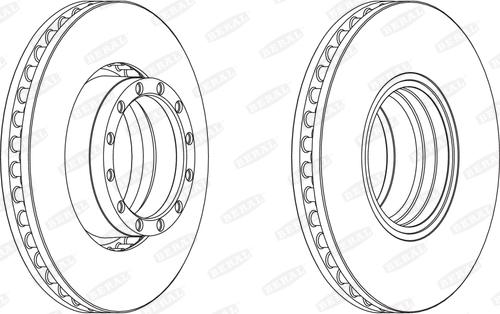 Beral BCR251A - Brake Disc car-mod.net