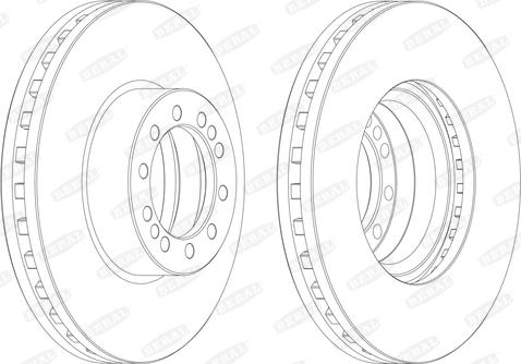 Beral BCR257A - Brake Disc car-mod.net