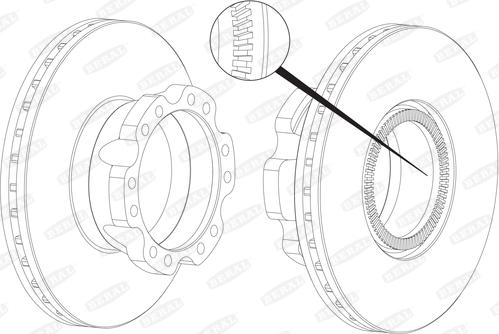Beral BCR226A - Brake Disc car-mod.net