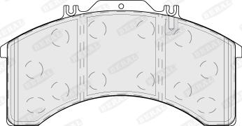 Beral BCV29011T - Brake Pad Set, disc brake car-mod.net
