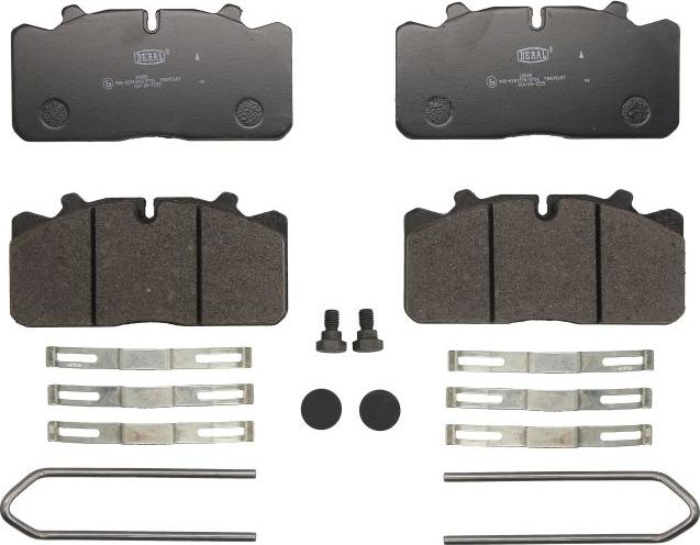 Beral BCV29088TK - Brake Pad Set, disc brake car-mod.net