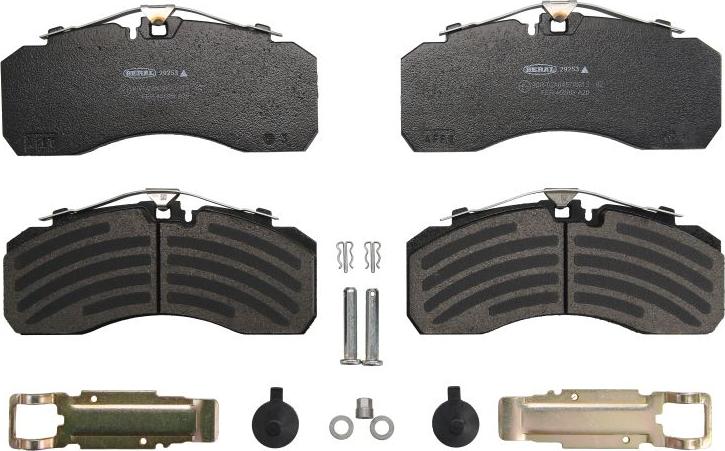 Beral BCV29253TK - Brake Pad Set, disc brake car-mod.net