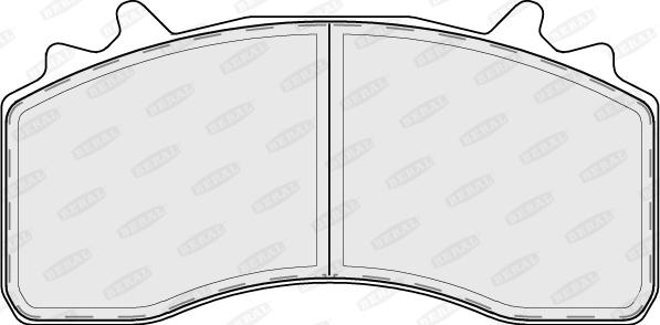Beral BCV29223T - Brake Pad Set, disc brake car-mod.net