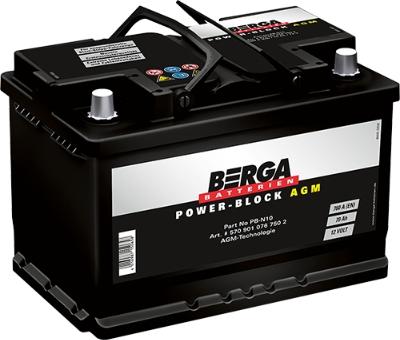 BERGA 5709010767502 - Starter Battery car-mod.net