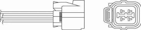 BorgWarner (BERU) OZH120 - Oxygen, Lambda Sensor car-mod.net