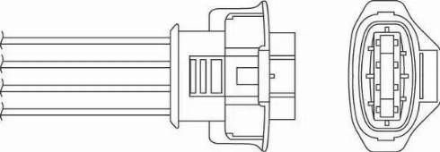 BorgWarner (BERU) OPH077 - Oxygen, Lambda Sensor car-mod.net