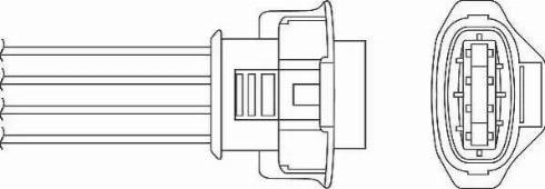 BorgWarner (BERU) OZH110 - Oxygen, Lambda Sensor car-mod.net