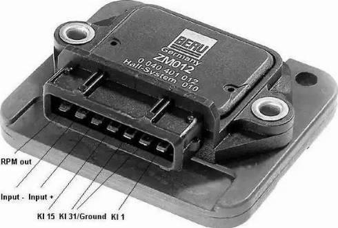 BorgWarner (BERU) ZM012 - Switch Unit, ignition system car-mod.net