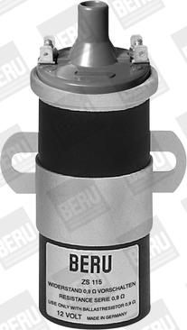 BERU ZS115 - Ignition Coil car-mod.net
