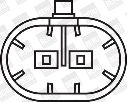 BERU ZS284 - Ignition Coil car-mod.net